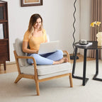 Mid Century Modern Upholstered Accent Chair