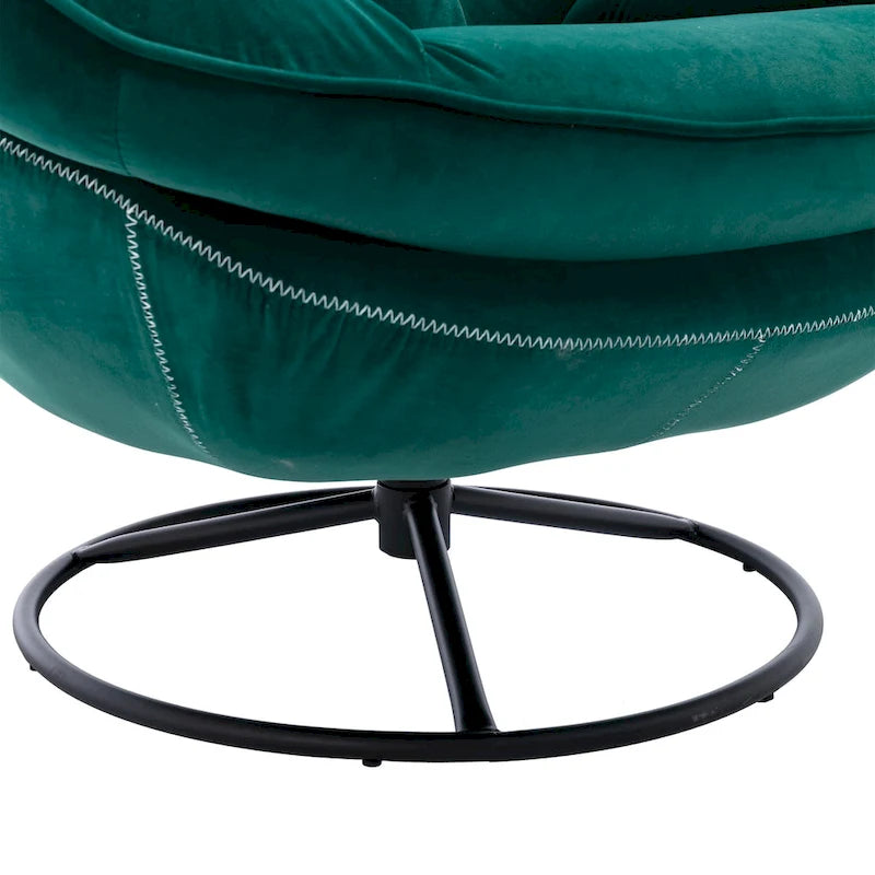 Accent chair TV Chair Living room Chair with Ottoman