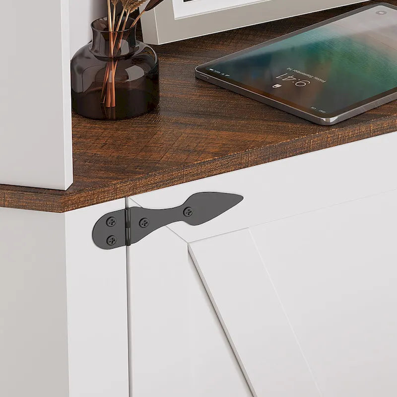 66 Tall Corner Cabinet With Led Light