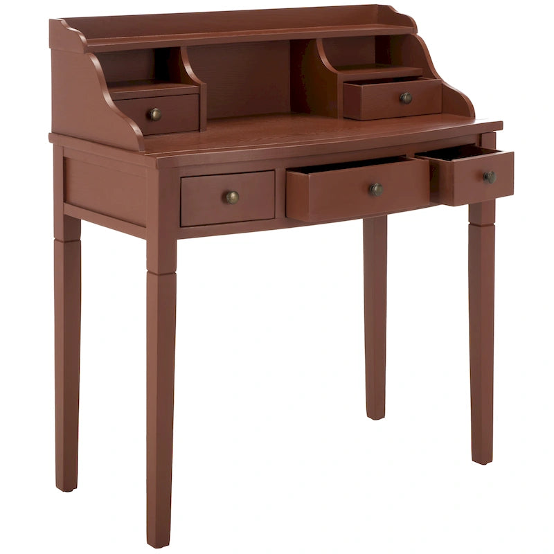 SAFAVIEH Leana 5-Drawer Work Office Writing Desk