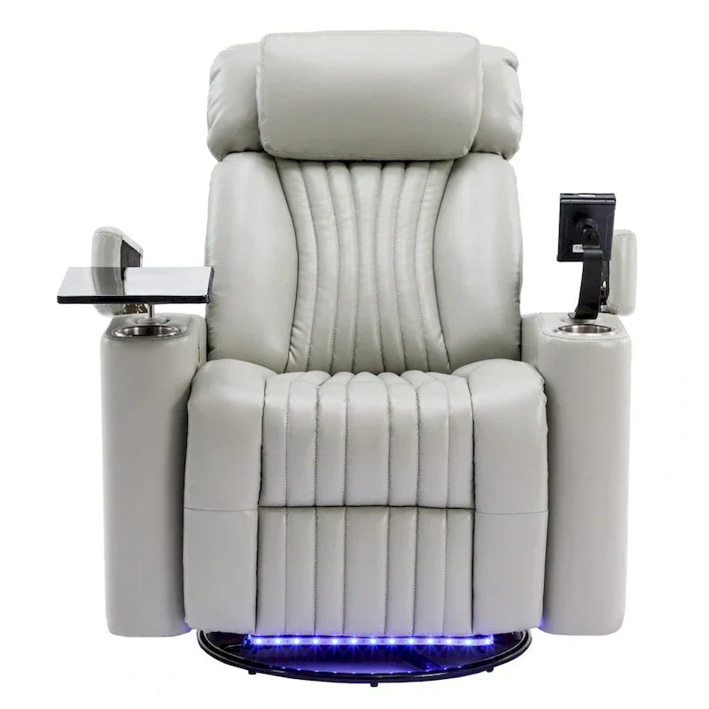 Multifunctional 270 Swivel Home Theater Power Recliner