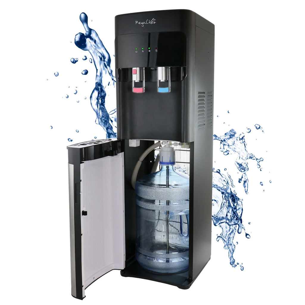 MegaChef Bottom Load Hot and Cold Water Dispenser - 12x13.6x41