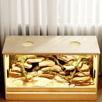 Reptile Habitat -Spacious Terrarium for Lizards, Snakes & More - 47.2