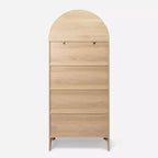 Arched Cabinet Wooden Display Cabinet