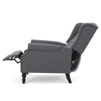 Walter Tufted Fabric Recliners (Set of 2) by Christopher Knight Home