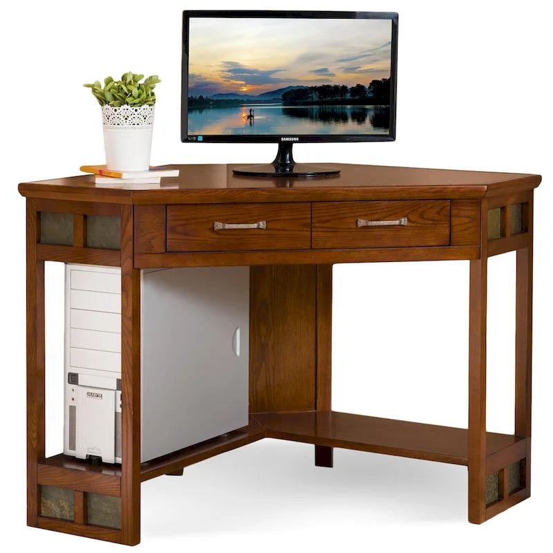 Leick Home Mission Corner Writing Desk