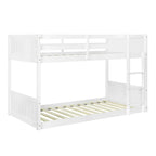 Delphia Low Profile Twin over Twin Bunk Bed