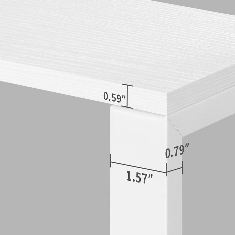 65 L-Shaped Corner Desk with RGB LED, Monitor Stand & Storage Cabinet â€?1-Person | White / Oak / Charcoal Grey / Black