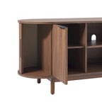 Middlebrook Modern Reeded 60-inch TV Stand with Rounded Edges