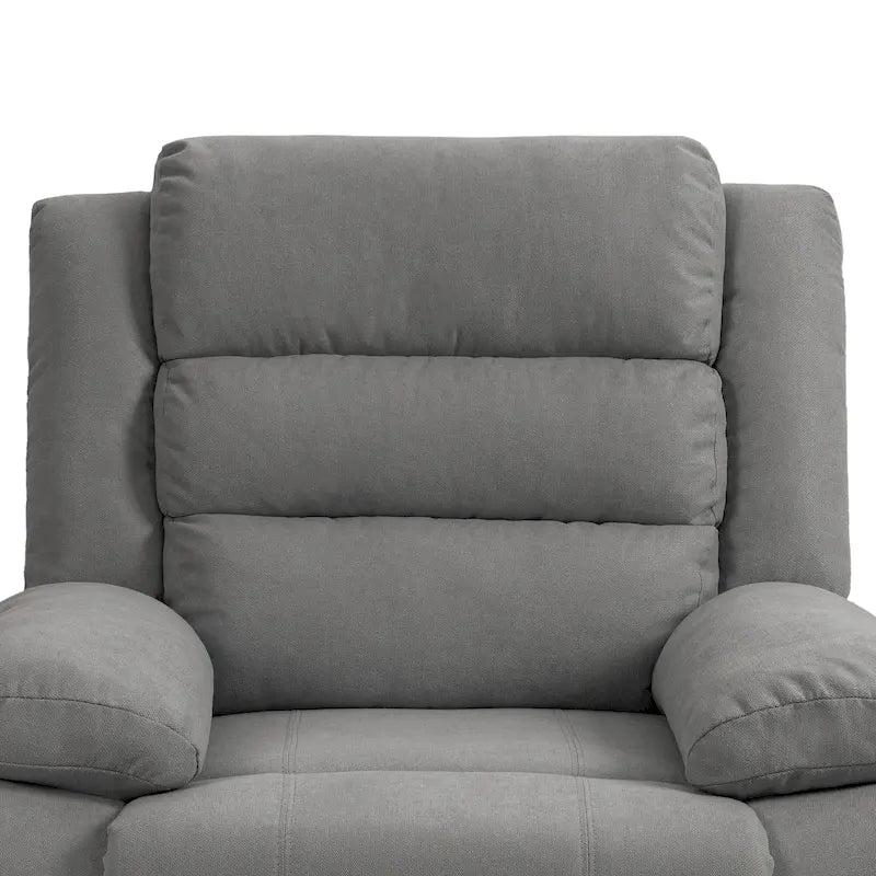 2 Set Classic and Traditional Manual Recliner Chair