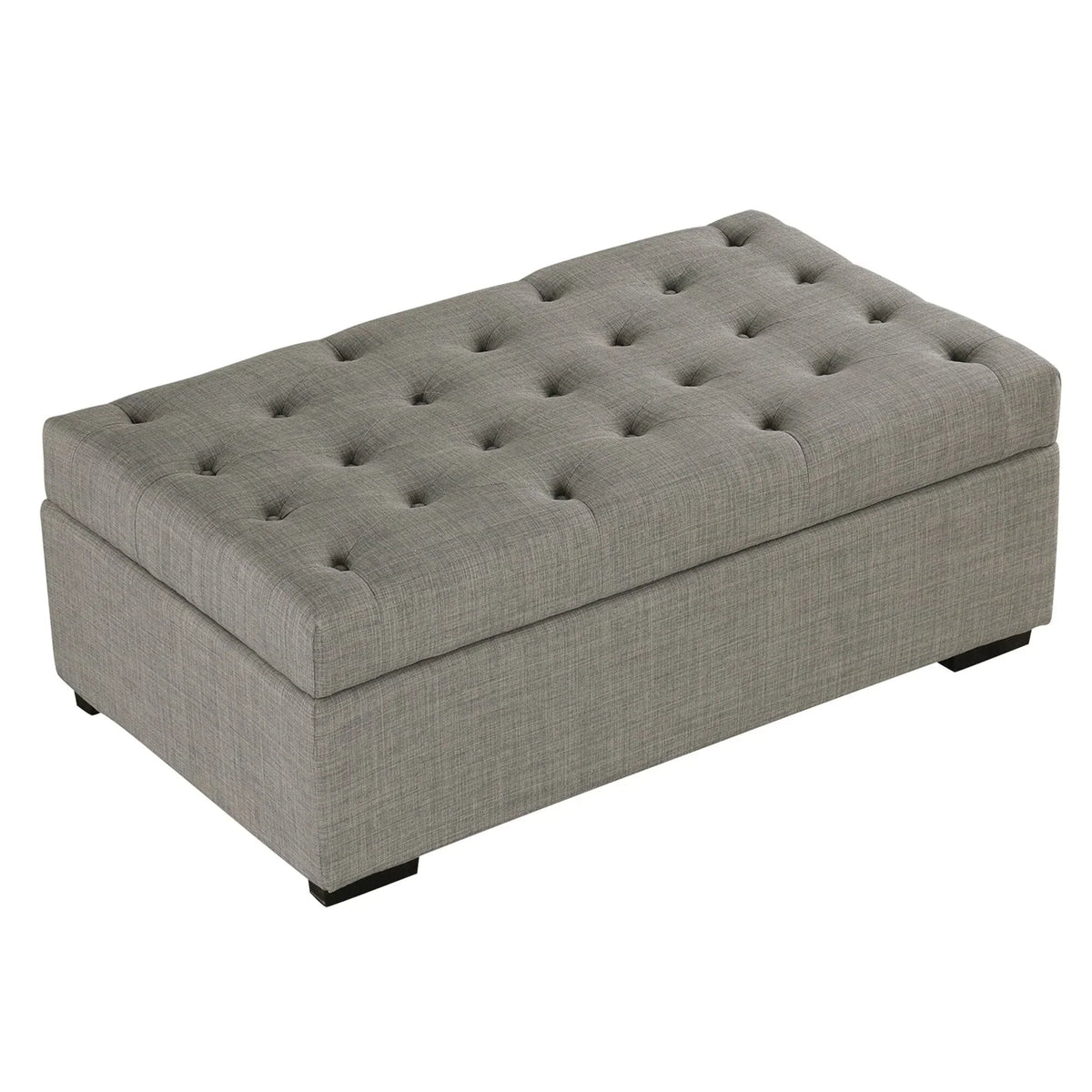 Folding Sofa Bed, 49.6 Ottoman with a Folding Sofa Bed, Convertible Ottoman Sleeper with Memory Mattress and Tufted Design