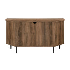 Middlebrook 48-inch Glass Door Corner TV Stand