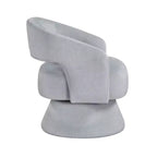 GDFStudio Hudson Modern Luxury Velvet Upholstered Swivel Accent Chair