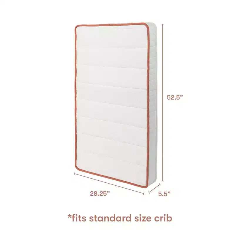 Babyletto Babyletto x Avocado Organic Crib Mattress 2-Stage and 100% Nontoxic - White