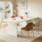 63-in Large Dining Table for 4-6 People, Modern Rectangle Kitchen Table