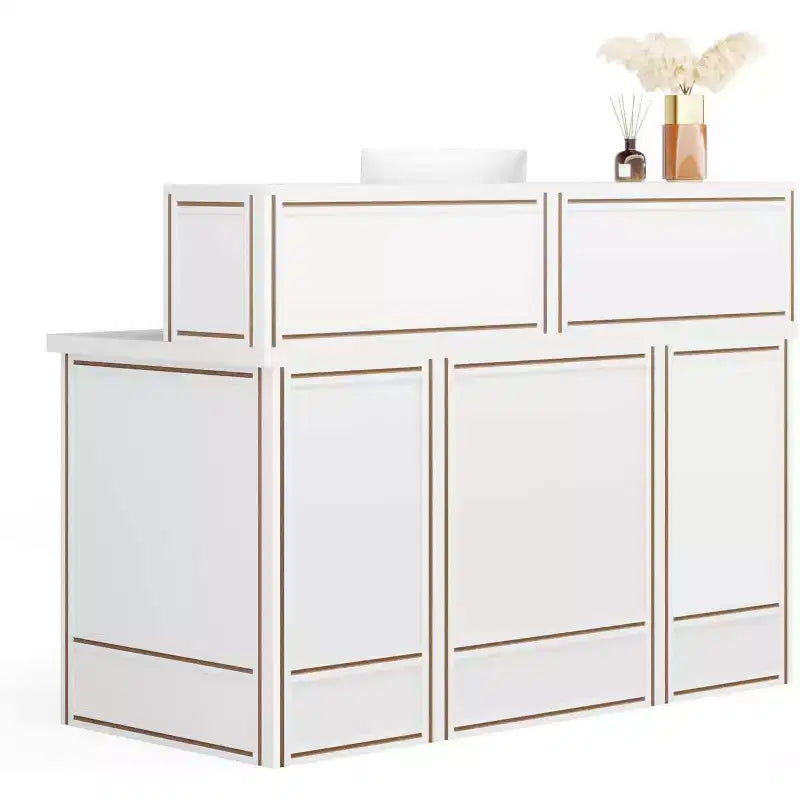 Lantine Reception Desk with Counter