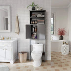 Futzca Over The Toilet Storage Cabinet with Door